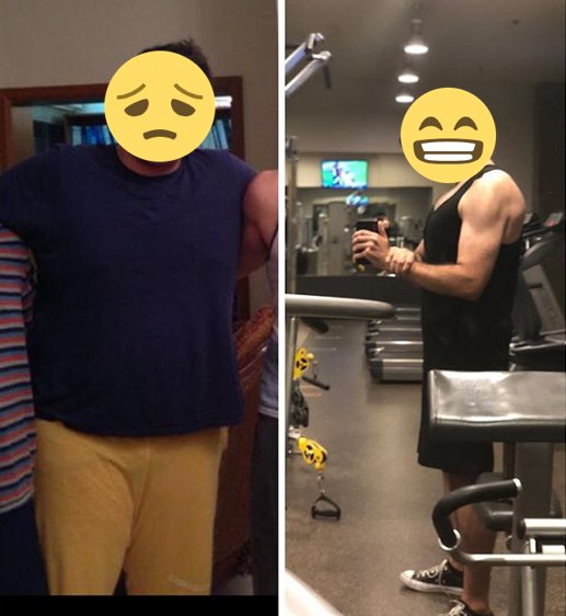 Robby's transformation